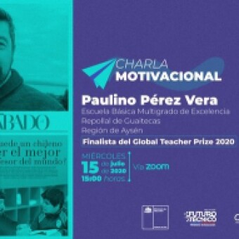 tehuelche noticias: Red Futuro T&eacute;cnico Ays&eacute;n invita a charla motivacional con profesor finalista de Global Teacher Prize