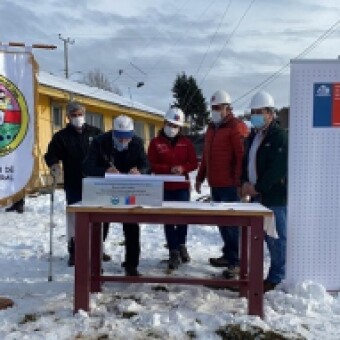 tehuelche noticias: Nueva Posta de Villa la Tapera comenz&oacute; a ser construida