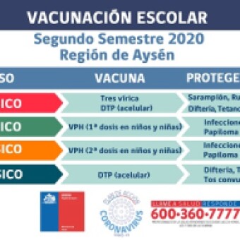 tehuelche noticias: Seremi de Salud coordina vacunaci&oacute;n escolar para segundo semestre
