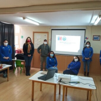 tehuelche noticias: Colegio El Castillo de Coyhaique recibe capacitaci&oacute;n en educaci&oacute;n ambiental para la descontaminaci&oacute;n del aire