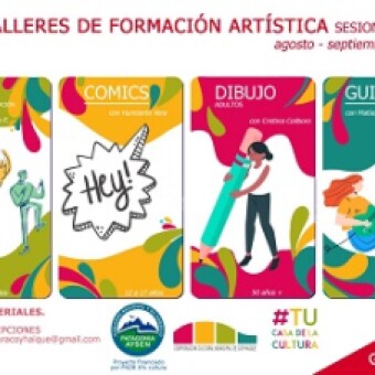 tehuelche noticias: CORPORACI&Oacute;N CULTURAL MUNICIPAL DE COYHAIQUE LANZA TALLERES GRATUITOS ONLINE