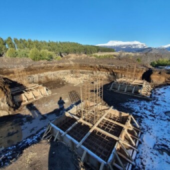 tehuelche noticias: 64% DE AVANCE PRESENTA MEJORAMIENTO DEL SISTEMA DE AGUA POTABLE RURAL QUE BENEFICIAR&Aacute; A 340 HABITANTES DE VILLA FREI