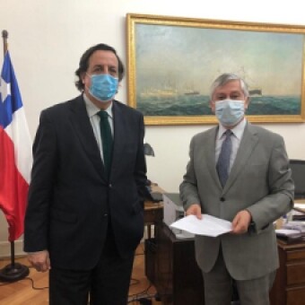 tehuelche noticias: Reforma al sistema previsional y desaf&iacute;os de pr&oacute;ximos 20 meses de Gobierno fueron parte de los temas abordados por senador Sandoval en reuni&oacute;n con ministro del Interior