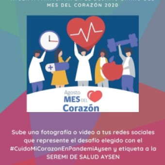 tehuelche noticias: &ldquo;No descuides tu coraz&oacute;n&rdquo; es el lema que Salud busca destacar durante este mes