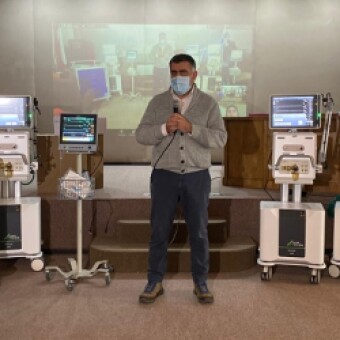tehuelche noticias: Autoridades presentaron 9 ventiladores invasivos y equipamiento complementario adquiridos con recursos del Gobierno Regional