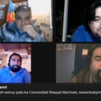 tehuelche noticias: Werk&eacute;n Rodrigo Curip&aacute;n: &ldquo;No tenemos muchas expectativas en el proceso constituyente&rdquo;