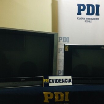 tehuelche noticias: BICRIM Ays&eacute;n recuper&oacute; televisores denunciados por apropiaci&oacute;n indebida