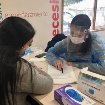 tehuelche noticias: INJUV y Seremi de Salud comenzaron a realizar toma de test r&aacute;pido de VIH a j&oacute;venes de la regi&oacute;n