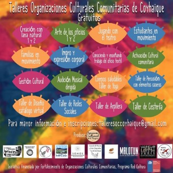 tehuelche noticias: Ya comenzaron los talleres de las organizaciones culturales comunitarias que se extender&aacute;n hasta noviembre a trav&eacute;s de videollamada