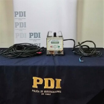tehuelche noticias: BICRIM Ays&eacute;n detuvo a sujeto por receptaci&oacute;n flagrante y recuper&oacute; herramienta avaluada en tres millones de pesos