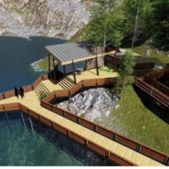 tehuelche noticias: MOP CONSTRUIR&Aacute; NUEVO BORDE LACUSTRE EN PUERTO BERTRAND