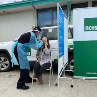 tehuelche noticias: ACHS aporta con recursos a la B&uacute;squeda Activa de casos Covid en trabajadores del SSA