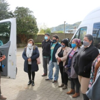 tehuelche noticias: Dirigentes Sociales Realizan Visita Guiada a Nueva Residencia Sanitaria de Puerto Chacabuco