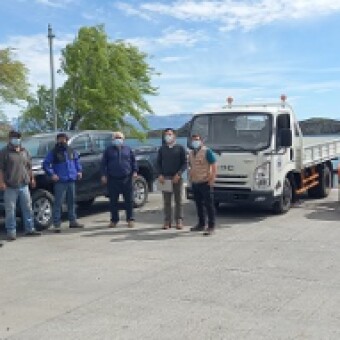 tehuelche noticias: Dan a conocer maquinaria adquirida gracias a Fondo de Incentivo al Mejoramiento de la Gesti&oacute;n Municipal