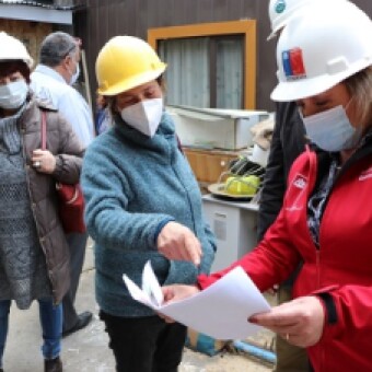 tehuelche noticias: Obras en Casa de Pacientes Trasladados de Coyhaique presentan un 50% de avance