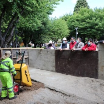tehuelche noticias: Minvu dio el Vamos a Obras de Mejoramiento del Paseo Horn, Plaza de Armas y plaza Bicentenario de Coyhaique