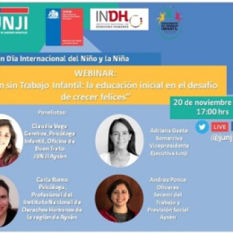 tehuelche noticias: Invitan a seminario sobre los desaf&iacute;os en la primera infancia y trabajo infantil, en la conmemoraci&oacute;n internacional del D&iacute;a del Ni&ntilde;o y D&iacute;a del P&aacute;rvulo