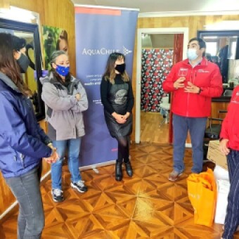 tehuelche noticias: FOSIS y AquaChile entregan elementos de protecci&oacute;n a Gremio de la Belleza de Puerto Ays&eacute;n