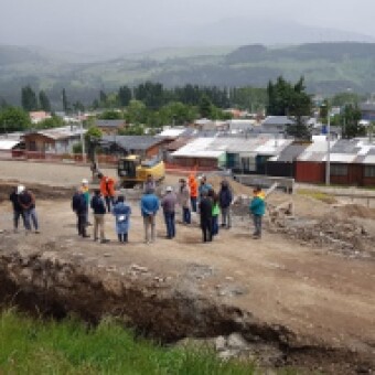 tehuelche noticias: DIRIGENTES Y DEPORTISTAS VISITAN AVANCES DE OBRAS DEL PRIMER ANTEVEL&Oacute;DROMO EN CHILE