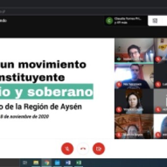 tehuelche noticias: Nace Movimiento Ays&eacute;n Constituyente: Con unidad y participaci&oacute;n disputar&aacute; esca&ntilde;os de elecci&oacute;n en Convenci&oacute;n Constitucional mediante programa antineoliberal