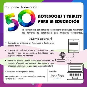 tehuelche noticias: Campa&ntilde;a invita a donar notebooks y tablets para estudiantes del CEIA Josefina M&eacute;ndez