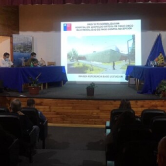 tehuelche noticias: La comunidad de Chile Chico conoci&oacute; el estado actual del Proyecto de Reposici&oacute;n del Hospital Leopoldo Ortega