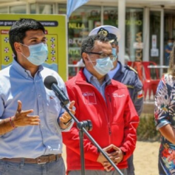 tehuelche noticias: Ministro Isamit lanza app que permite denunciar incumplimiento de medidas sanitarias y problemas de acceso en playas