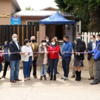 tehuelche noticias: Agrupaci&oacute;n de pacientes trasladados de Coyhaique recibi&oacute; su renovada casa tras remodelaci&oacute;n