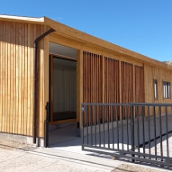 tehuelche noticias: Concluyen obras de sala de capacitaci&oacute;n municipal de Chile Chico