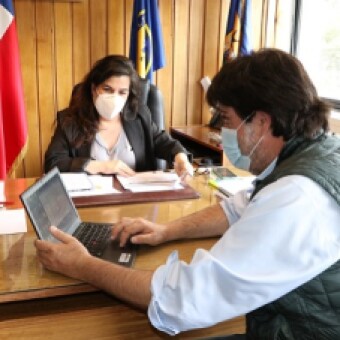 tehuelche noticias: Intendenta Margarita Ossa encabez&oacute; reuniones bilaterales con Gabinete Regional