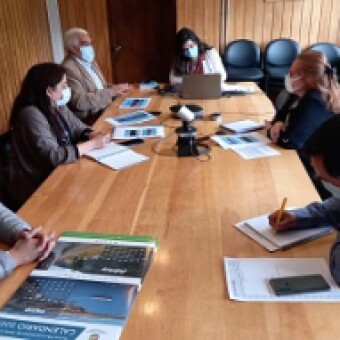 tehuelche noticias: Alcalde Ricardo Ibarra expuso a Intendenta proyectos que esperan respaldo del ejecutivo