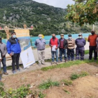 tehuelche noticias: Comunidad celebra inicio de proyecto Municipal &ldquo;sala multiprop&oacute;sito padre Antonio Ronchi&rdquo;