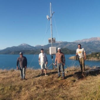 tehuelche noticias: Laboratorio Eco Clim&aacute;tico del CIEP instala estaci&oacute;n meteorol&oacute;gica en Puerto R&iacute;o Tranquilo