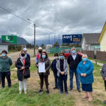 tehuelche noticias: Se iniciaron obras de mejoramiento de viviendas en Villa Ays&eacute;n