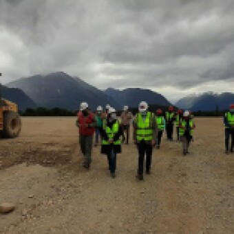 tehuelche noticias: Obras en terrenos para familias ind&iacute;genas de Ays&eacute;n se aceleran gracias a buen tiempo