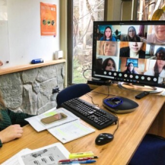 tehuelche noticias: Culmina primer ciclo de charlas en calidad del aire para Establecimientos Educacionales.
