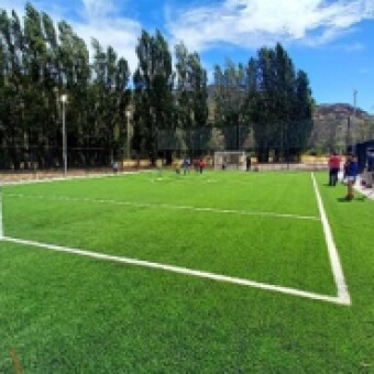 tehuelche noticias: Proyecto de cancha de pasto sint&eacute;tico para Puerto Guadal cuenta con financiamiento