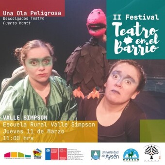 tehuelche noticias: EL TEATRO SE TRASLADA A LOS BARRIOS Y AL SECTOR RURAL DE COYHAIQUE