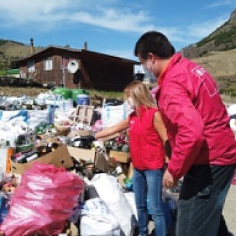 tehuelche noticias: #Ays&eacute;nEligeVidrio alcanza primeras 100 toneladas recicladas