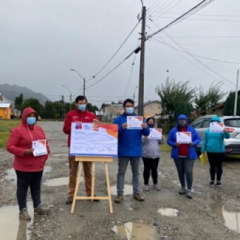 tehuelche noticias: Seremi de Vivienda, Alcalde y Vecinos destacan futura pavimentaci&oacute;n de calles en La Junta y Puerto Cisnes