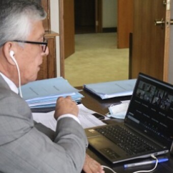 tehuelche noticias: Senador Sandoval valora programa que busca fortalecer trabajo de la comunidad de aguas de Chile Chico