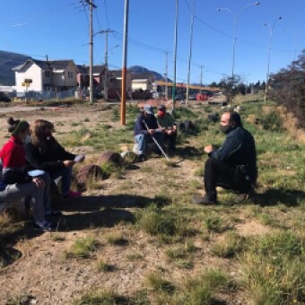 tehuelche noticias: Inicia trabajo en Quiero Mi Barrio Quebrada la Cruz