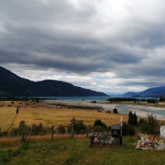 tehuelche noticias: A m&aacute;s de 40 a&ntilde;os de la inundaci&oacute;n en Bah&iacute;a Murta se funden ciencia y territorio a trav&eacute;s de proyecto de seguimiento del cambio clim&aacute;tico
