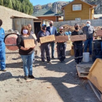 tehuelche noticias: Ponen en valor enorme aporte de trabajadores/as mediante planes de empleo