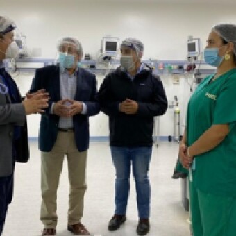 tehuelche noticias: Consejeros Regionales realizan recorrido al Hospital Regional Coyhaique