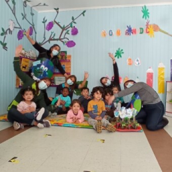 tehuelche noticias: Jardines Infantiles de Integra celebraron D&iacute;a Mundial de la Tierra