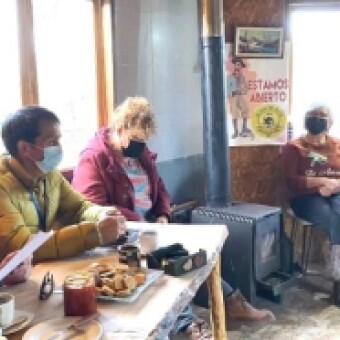 tehuelche noticias: Minvu y Familias del Sector Galera Chico Trabajan para Concretar Soluciones Habitacionales