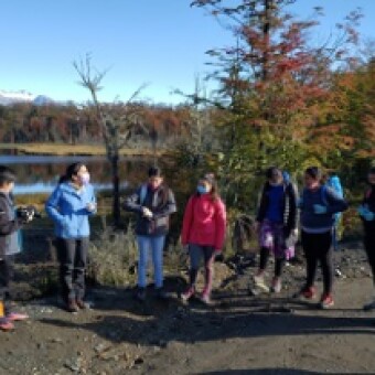 tehuelche noticias: Investigadores del Campus Patagonia comparten experiencias con comunidades educativas de la cuenta del Lago Chelenko